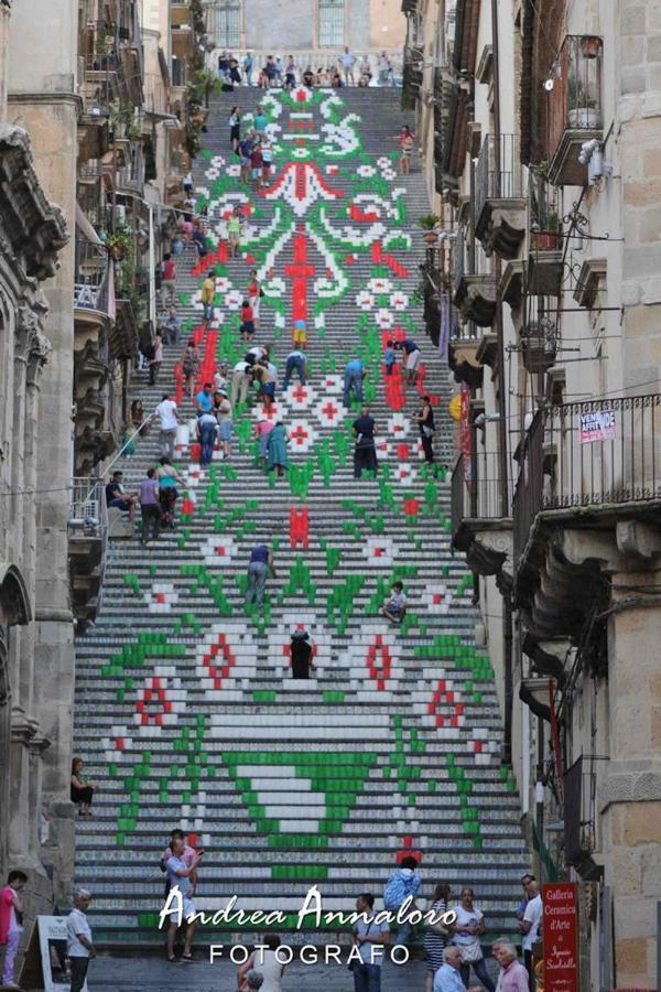 Alla Romana Villa Caltagirone Exterior foto